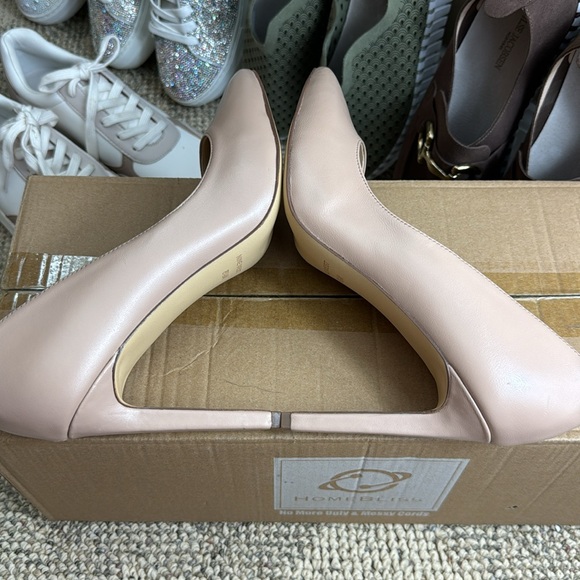 NWOT • Nine West Women's Tatiana Dress Pump • Natural Leather • Size 8.5 • 4in - Picture 9 of 17